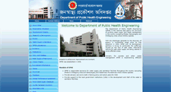 Desktop Screenshot of dphe.gov.bd